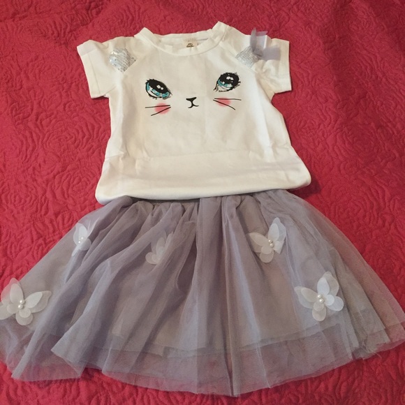 ❗️last one❗️5 ⭐️ 🎉2xHP🎉 girls Cotton &organza - Picture 4 of 4