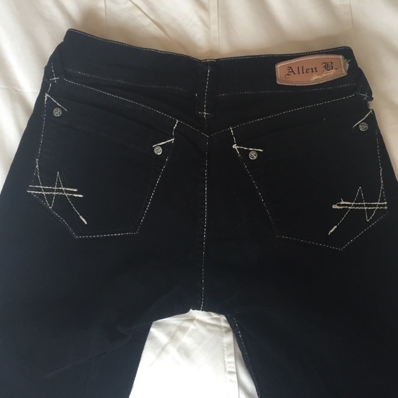 Allen B Black Corduroy Jeans