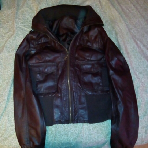 Leather jacket