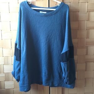 Zara mid mesh sleeve shirt