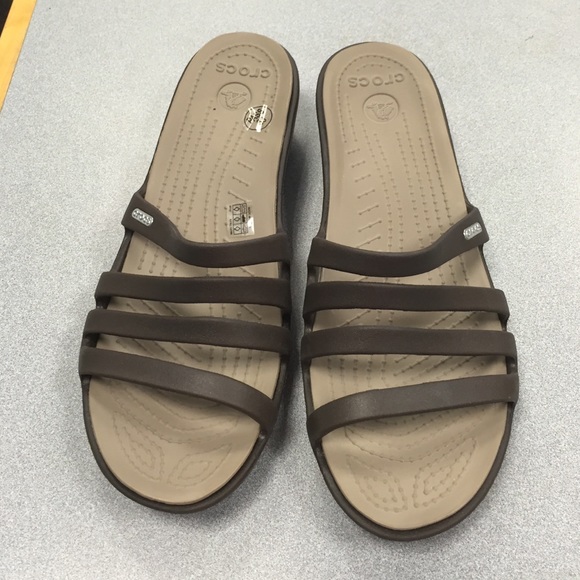 Crocs Rhonda Wedge women's slides