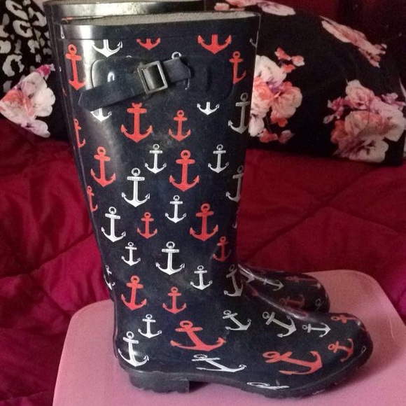 Anchor Rain Boots