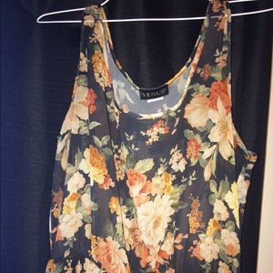 Flowy floral dress