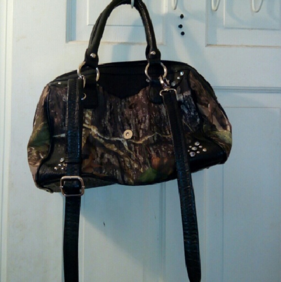 Camouflage handbag
