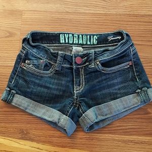 Hydraulic Jean Shorts