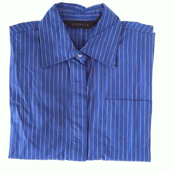 Express Button Down Shirt - Picture 2 of 9
