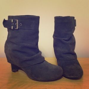 Naughty monkey slouch booties