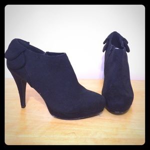 Impo black booties