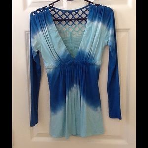 Sky brand: shirt with pretty macrame details