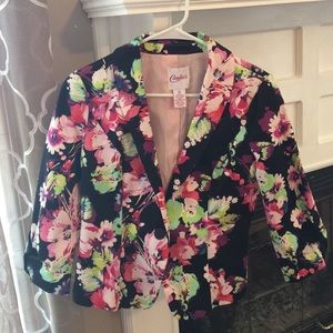 Floral Blazer