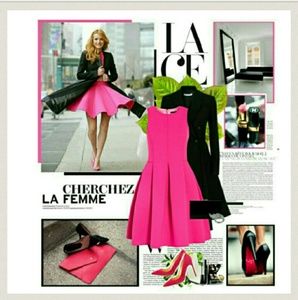 FLASH SALE! NWOT Pink Skater Dress