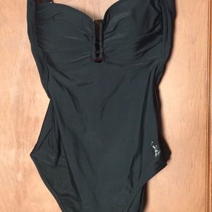 Ralph Lauren Black One Piece Swimsuit