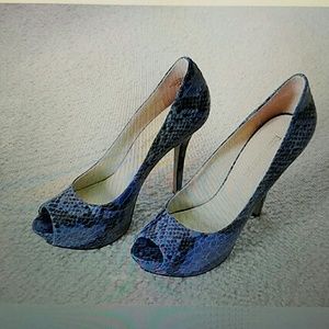 Enzo Angiolini "Tanen" Open Toe Pumps