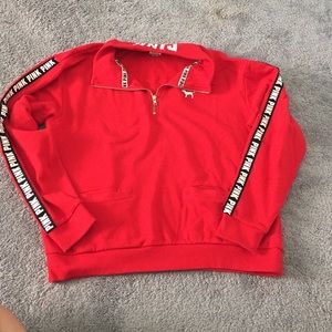 VS PINK quarter zip