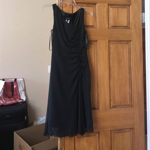 Black cocktail dress