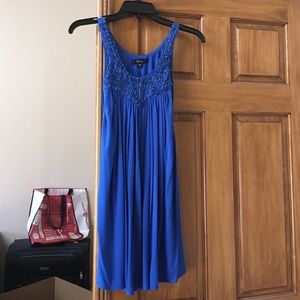 Blue dress