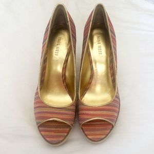 NWOT Nine West wedges