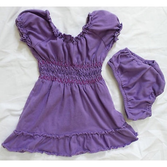 Circo Baby Girls Short Sleeve Dress with Bloomer