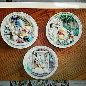 Winnie The Pooh 3D Plates