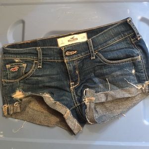 Hollister denim shorts