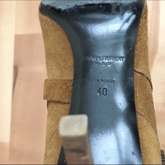 SOLD🚫Saint Laurent Paris Western Buckle Boot - Picture 3 of 4