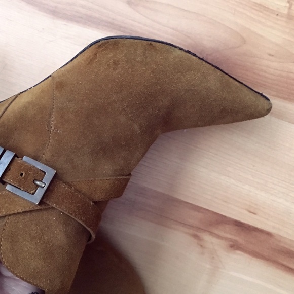 SOLD🚫Saint Laurent Paris Western Buckle Boot - Picture 4 of 4