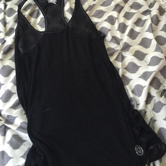 See through heathered Aeropostale tank top