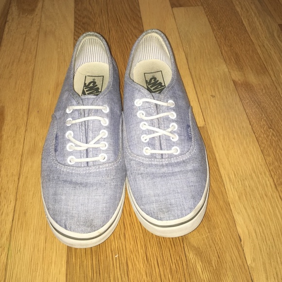 light blue vans