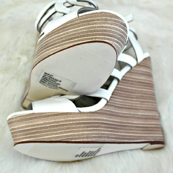 Paisley wedge sandals heels - Picture 4 of 4