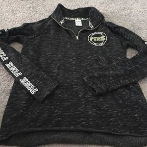 VS PINK quarter zip