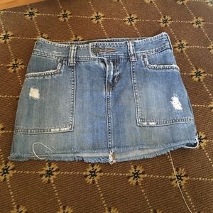 Denim skirt