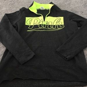 VS PINK quarter zip