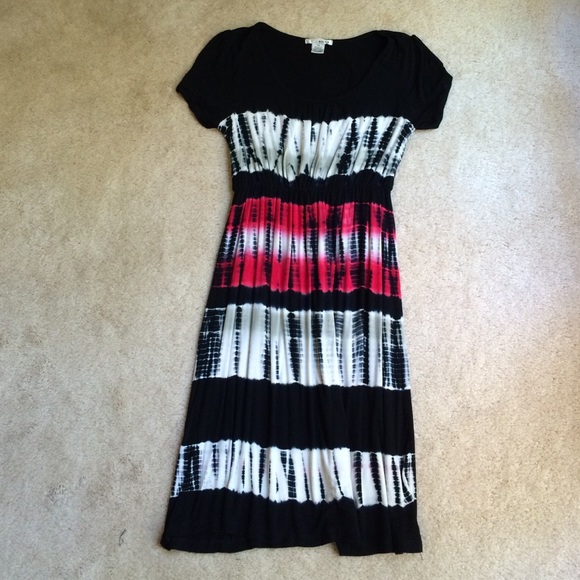 Tie-dye summer dress