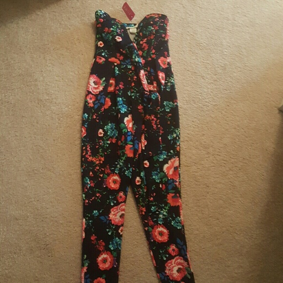 Floral jumpsuit