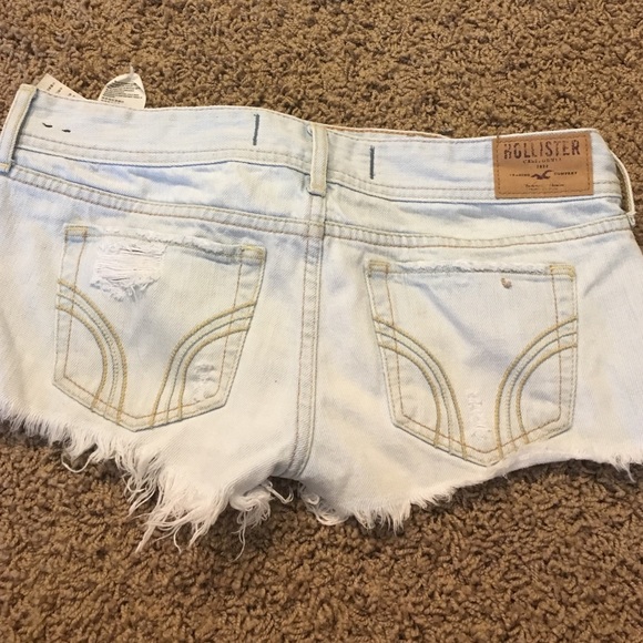 Hollister jean shorts