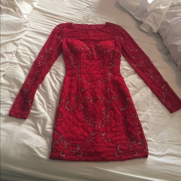 Short formal dress by Shail K.