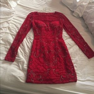 Short formal dress by Shail K.