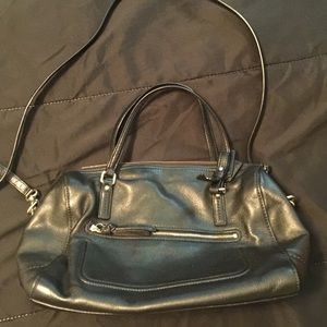 Coach black satchel