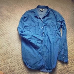 Old Navy "Boyfriend" denim shirt