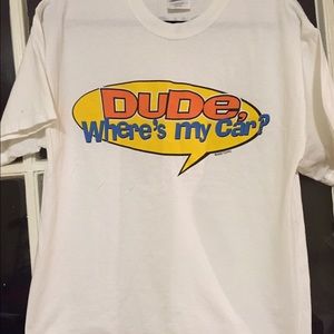 Vintage Dudes Where My Car Tee 2000