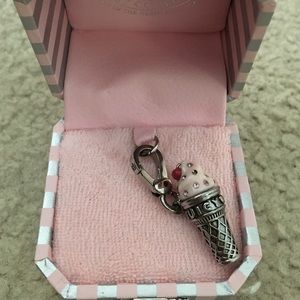 Juicy couture ballerina and cupcake charms