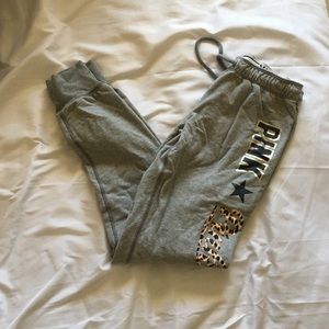 Vs pink can gym pants