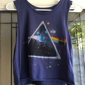 Pink Floyd crop top