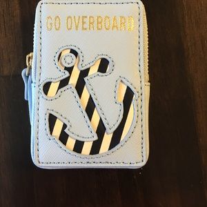 NWOT Kate spade go overboard anchor coin purse