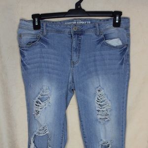 Distressed Skinny Jeans