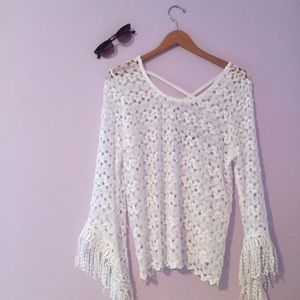Gypsy Warrior White Witch Blouse