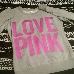 Victorias Secret PINK Gray Sweatshirt