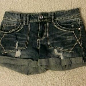Jean shorts