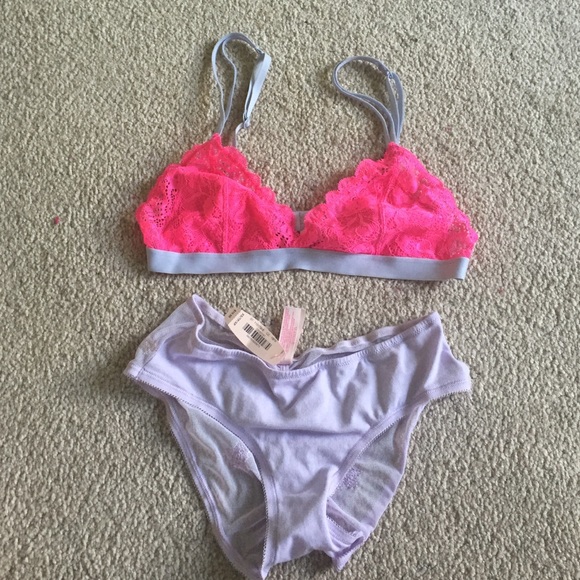 Victoria's Secret Bralet and panties