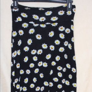 Floral Print Maxi Skirt